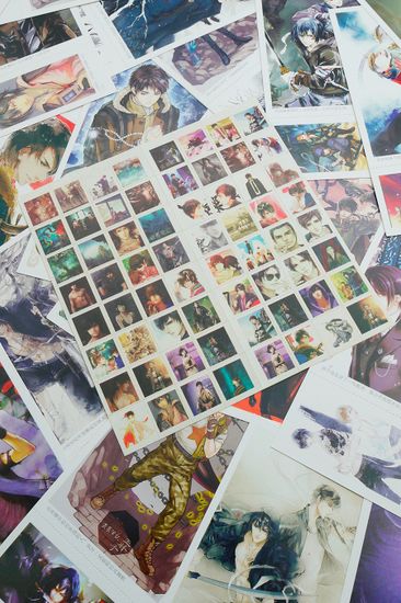 Набор открыток, карточек и наклеек "Хроники расхитителей гробниц / The Lost Tomb", 188 предметов