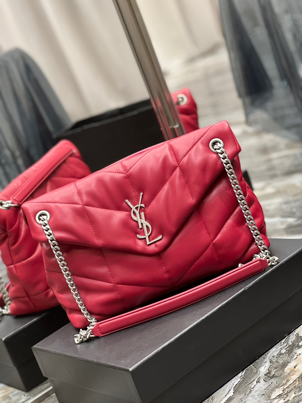 Saint Laurent Loulou Puffer Bag 35 cm