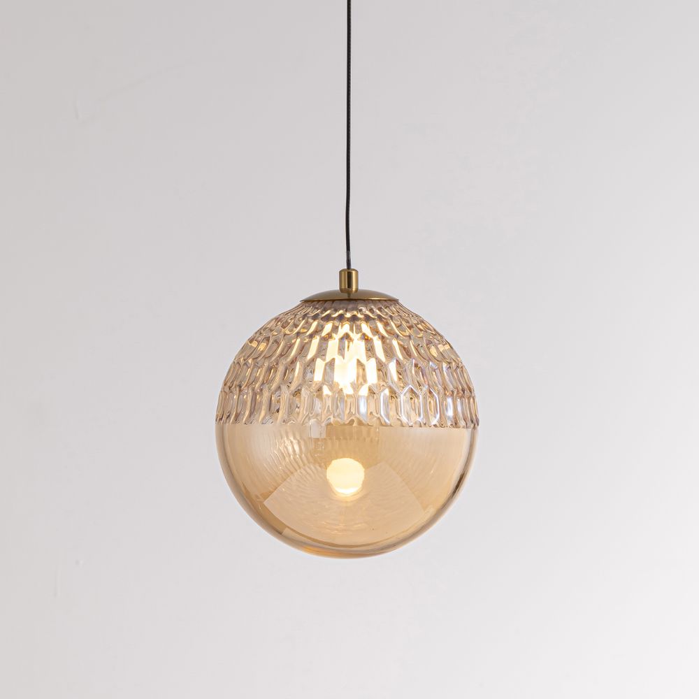 Подвесной светильник MD25020110-1A gold/champagne