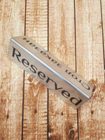 резервная табличка