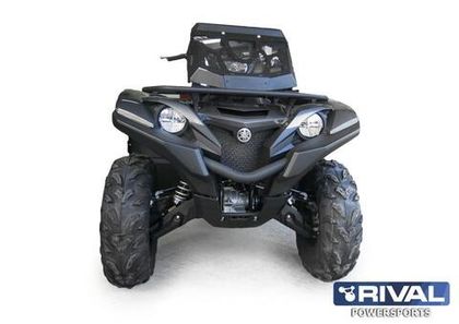 Вынос радиатора с шноркелем для квадроциклов YAMAHA (Grizzly 700, Kodiak 700) Rival 444.7150.1