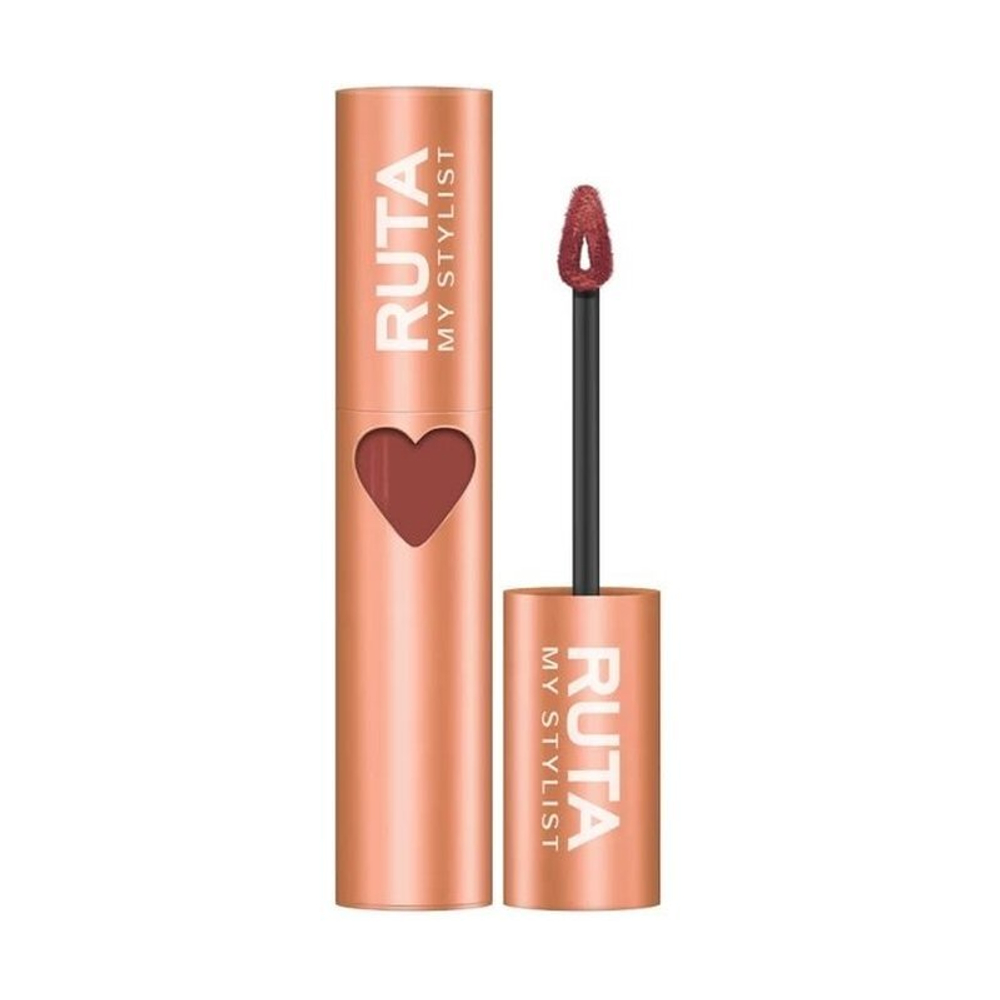 Ruta Помада для губ Velvet Heart, жидкая, матовая, тон №04, В предвкушении, 10 мл