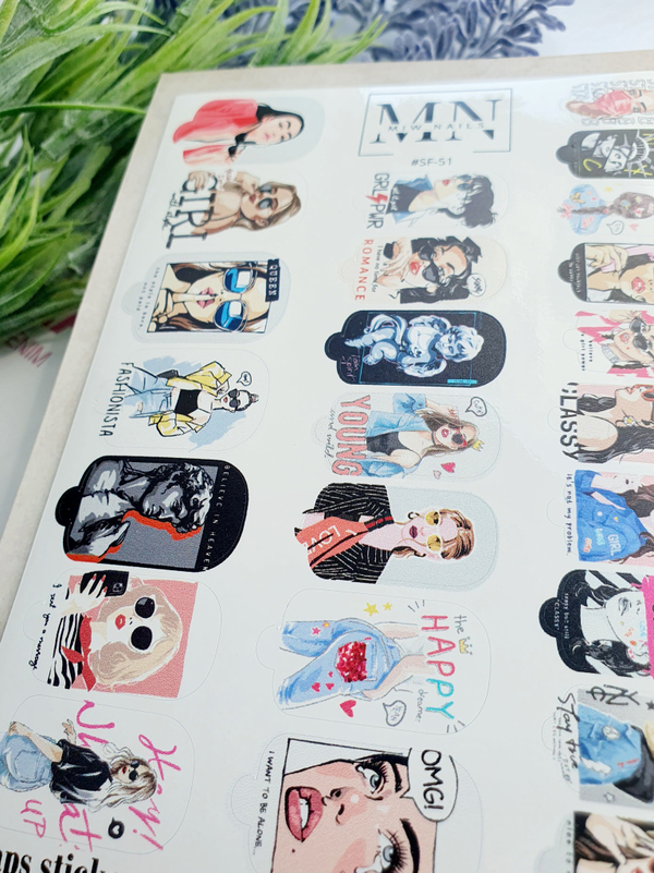 Плёнки Wraps stickers SF-51
