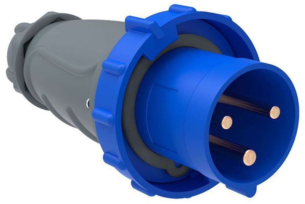 Вилка эл. каб. 63А 2P+PE 6ч/200-250В IP67 MAGNUM ССИ-033 IEK PSN01-063-3 Вилка эл. каб. 63А 2P+PE 6ч/200-250В IP67 MAGNUM ССИ-033 IEK PSN01-063-3