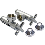 ВЕНТИЛЬ ЗАПОРНЫЙ УГЛОВОЙ КРЕСТ  1" x 1/2"  г/ш SMT8741SCH0410/2C, пар