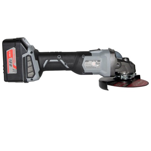 УШМ аккумуляторная Интерскол УШМ-125/18В