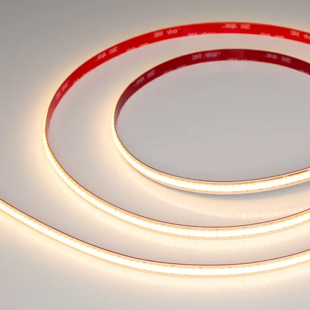 Светодиодная лента COB-X480-10mm 24V Warm2700 (10 W/m, IP20, 5m, FreeCut) (Arlight, Свободная резка) 044197