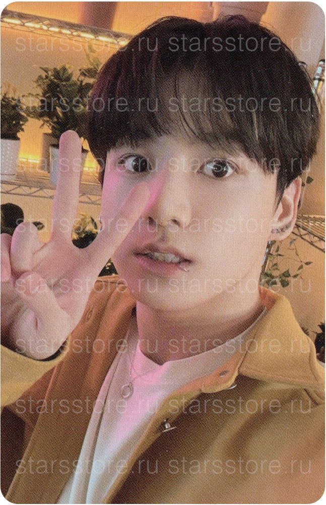 Фотокарта Jung Kook BTS - PERMISSION TO DANCE ON STAGE LIVE (weverse shop)