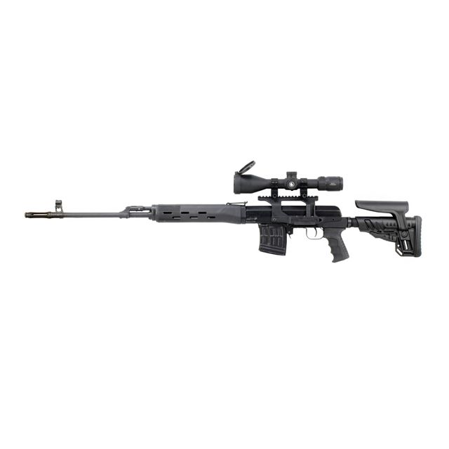 Телескопический приклад для СВД TBS Shock, DLG Tactical