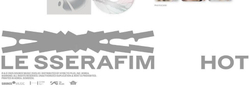 Альбом LE SSERAFIM - HOT 5th Mini Album 3 Version SET