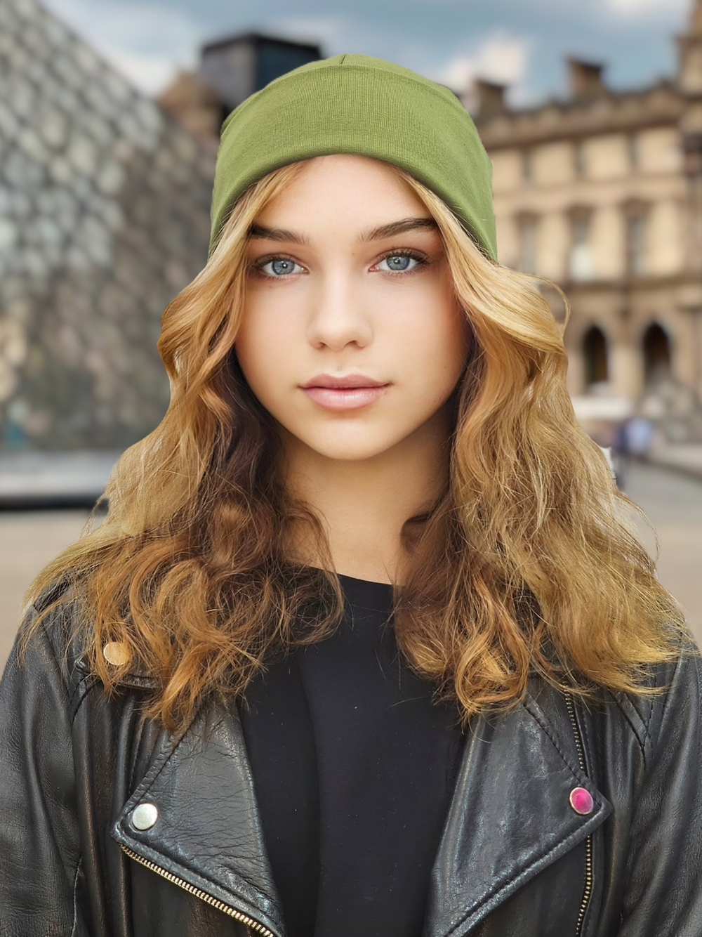 Шапка ТОКИО двойная хлопковая мягкая