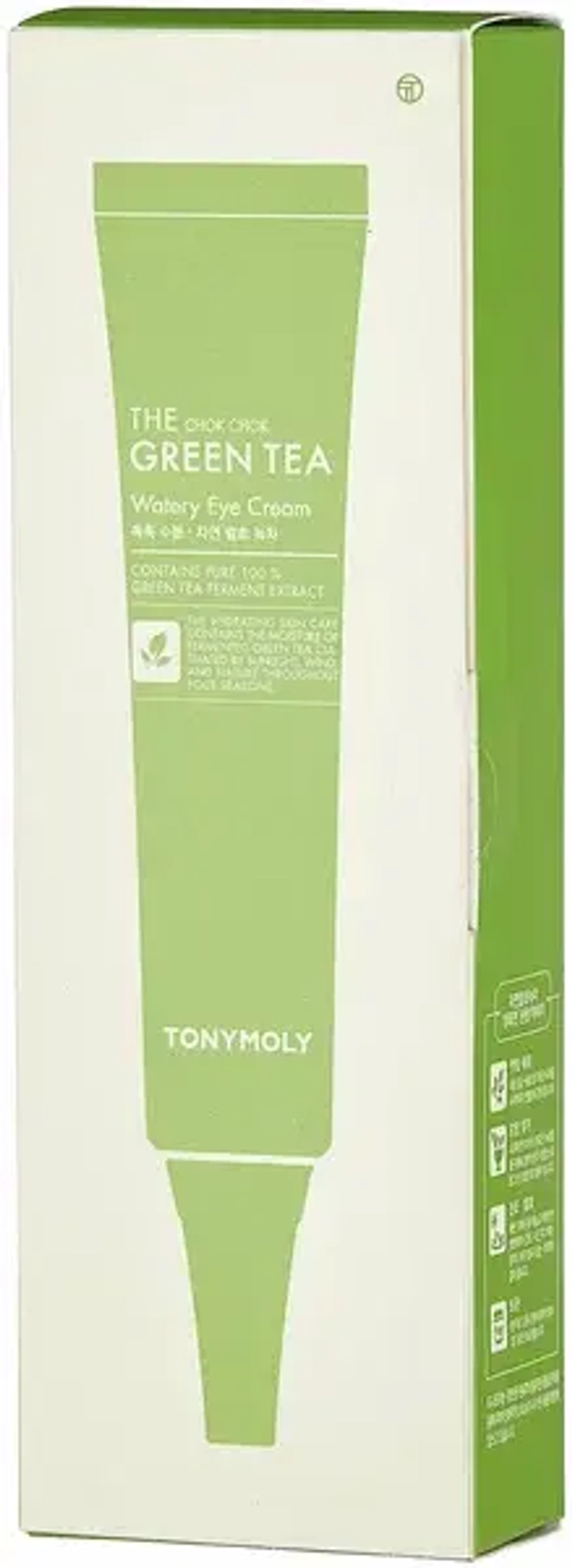 Tony Moly Крем для век инновационный - The Chok Chok green tea watery eye cream, 30мл