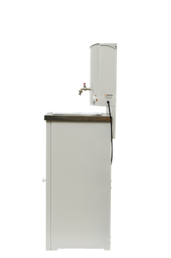 Умывальник дачный с подогревом "Люкс" ВИХРЬ, нержавейка, белый