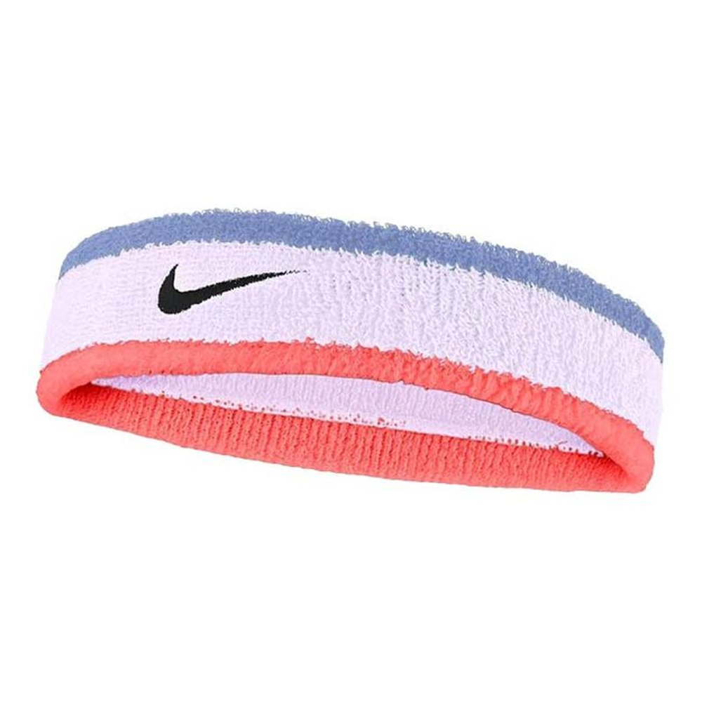 Повязка на голову Nike Swoosh - icelandic blue/pale lilac/coral