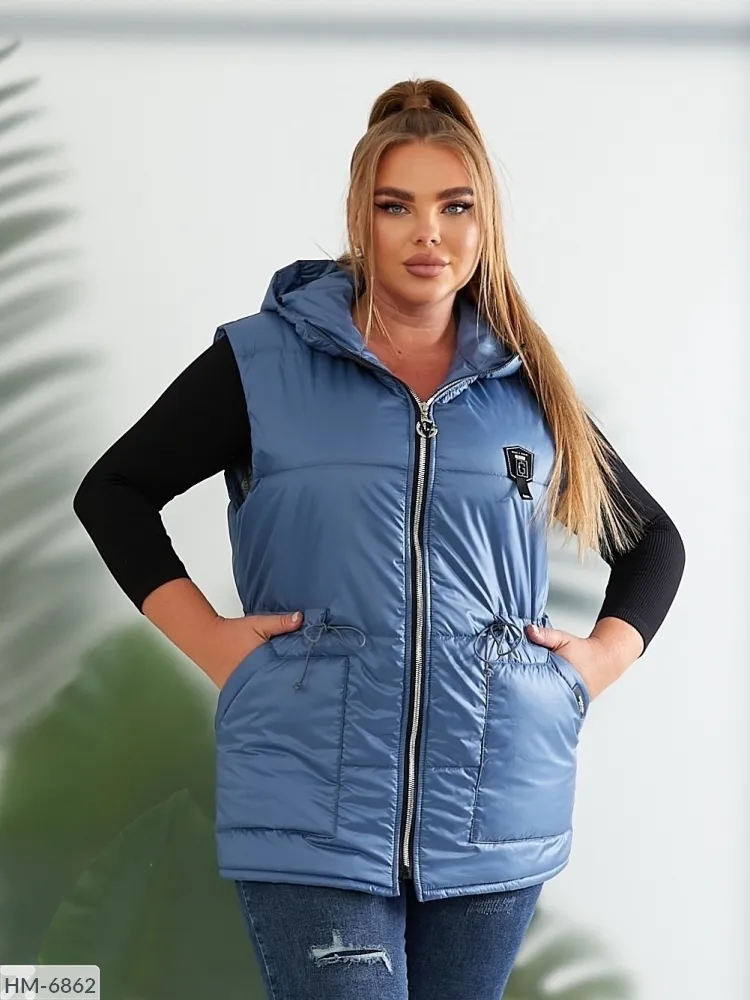 Жилет HM-6855 Фабрика Моды