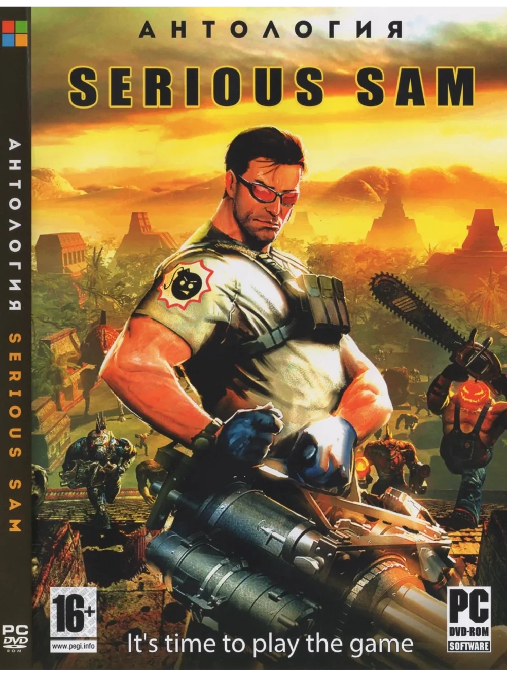 Антология Serious Sam, игра для ПК на DVD