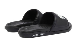 Шлепанцы Lacoste Serve Slide Dual - черные/белые
