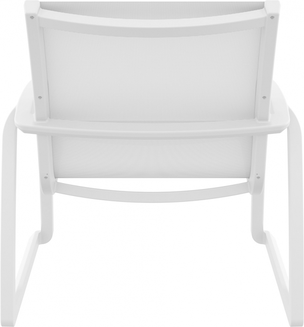 Кресло пластиковое Siesta Contract Pacific Lounge, белый