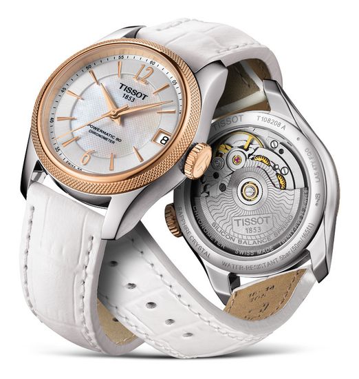 Женские часы Tissot T108.208.26.117.00 Ballade Powermatic 80 COSC Lady