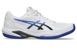 Мужские кроссовки теннисные Asics Solution Swift FF 2 Clay - белый/темный кобальт