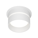 DK2404-WH Встраиваемый светильник влагозащ., IP 44, до 15 Вт, GU10, белый, алюминий