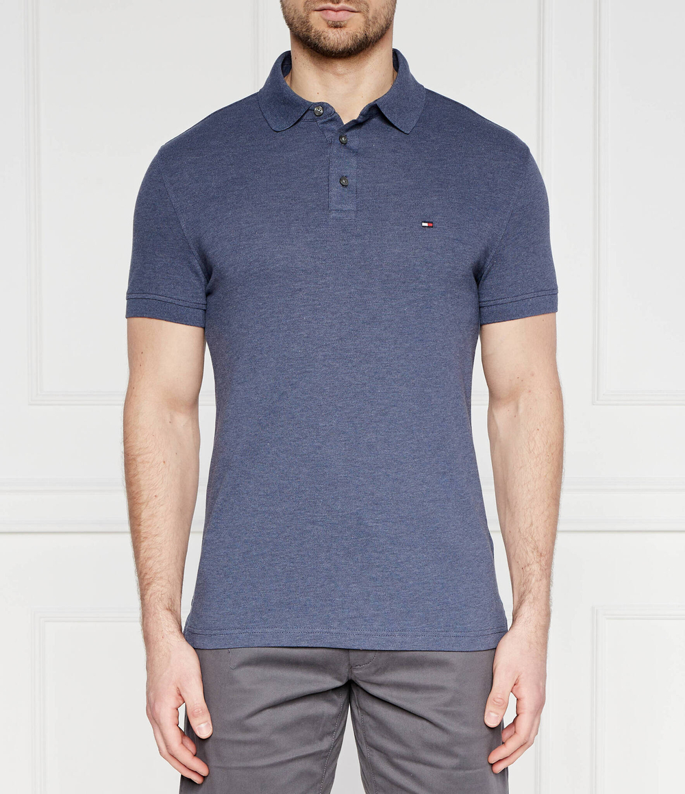 Поло Tommy Hilfiger - темно-синий(MW0MW17771)