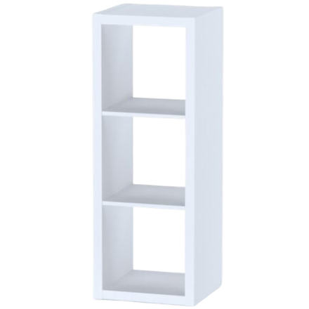 Стеллаж Фора 3, 41*38*112 см, белый