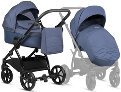 Детская коляска Tutis Leo Plus 3 в 1 1222286 Indigo
