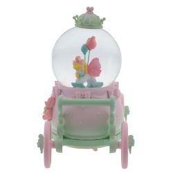 GAEM Фигурка декор " Лошадка" в стекл шаре (муз, подсвет, вьюга, движ, 3xAAA н/п), D10 см, L22 W12 H21 см