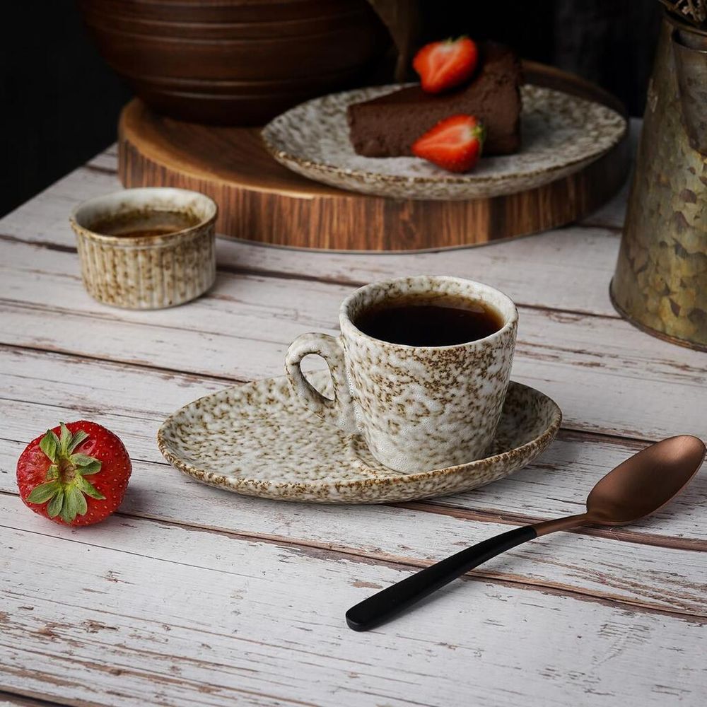 Кофейная пара 80 мл d 6,5 см h6 см   P.L. Proff Cuisine [6]