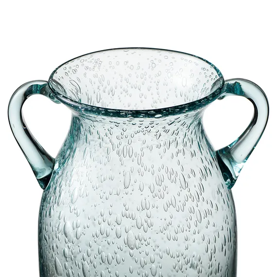 Ваза для цветов flowi, 25 см, голубая