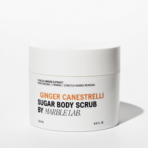 Marble Lab Cкраб для тела «Имбирное печенье»,250 мл