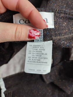 Костюм Cavita стильный с брюками 52 размер