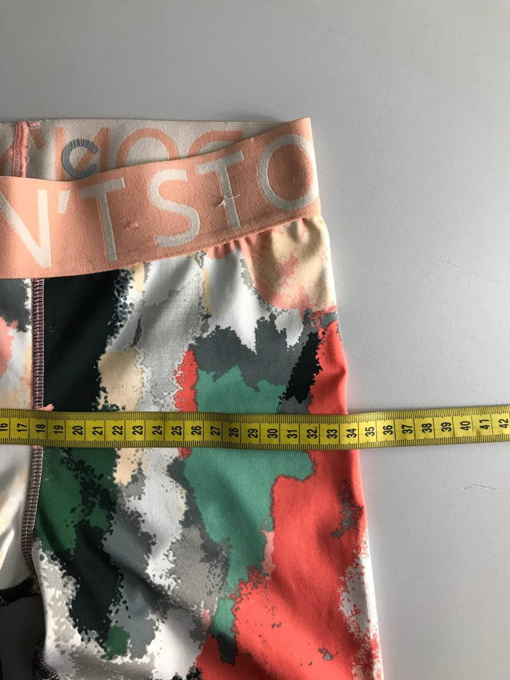 Лосины Cubus яркие, маркировка XS, визуально на 42 размер