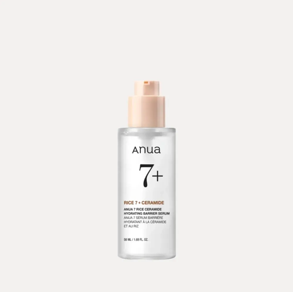 ANUA Сыворотка для лица с рисовым экстрактом и керамидами Rice 7 Ceramide Hydrating Barrier Serum (50 мл)