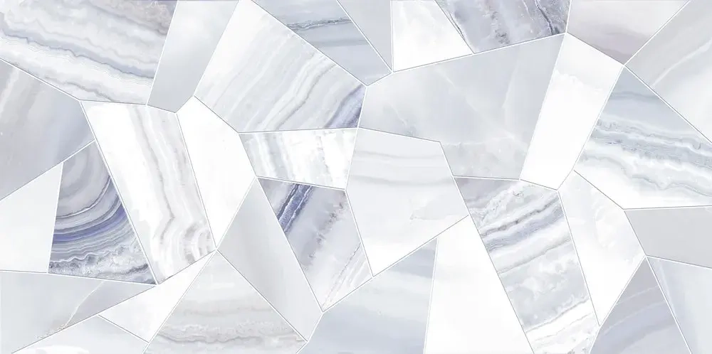 Настенная плитка ALMA Ceramica TWU09BGM017 Bergamo 50x24.9 серая глянцевая под камень