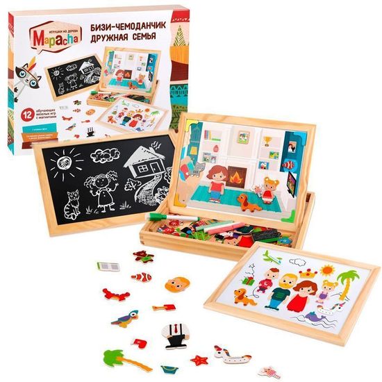 Бизи-чемоданчик Mapacha "Дружная семья"