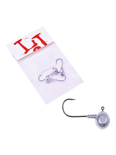 Джиг-головки Lucky John BALL 4.0г крючок BN 1 (3шт.в упк.)