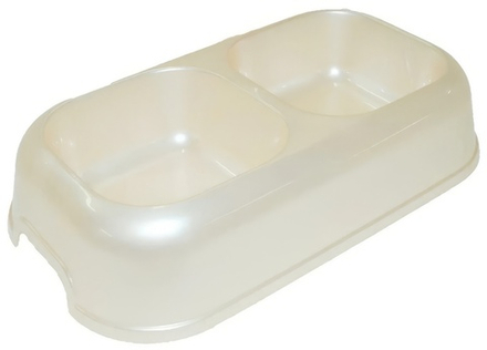 Homepet Миска для животных, двойная, 2х350 мл