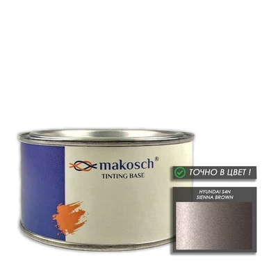 Автоэмаль makosch/HYUNDAI S4N, Базовая эмаль, коричневый, перламутр, 200мл.