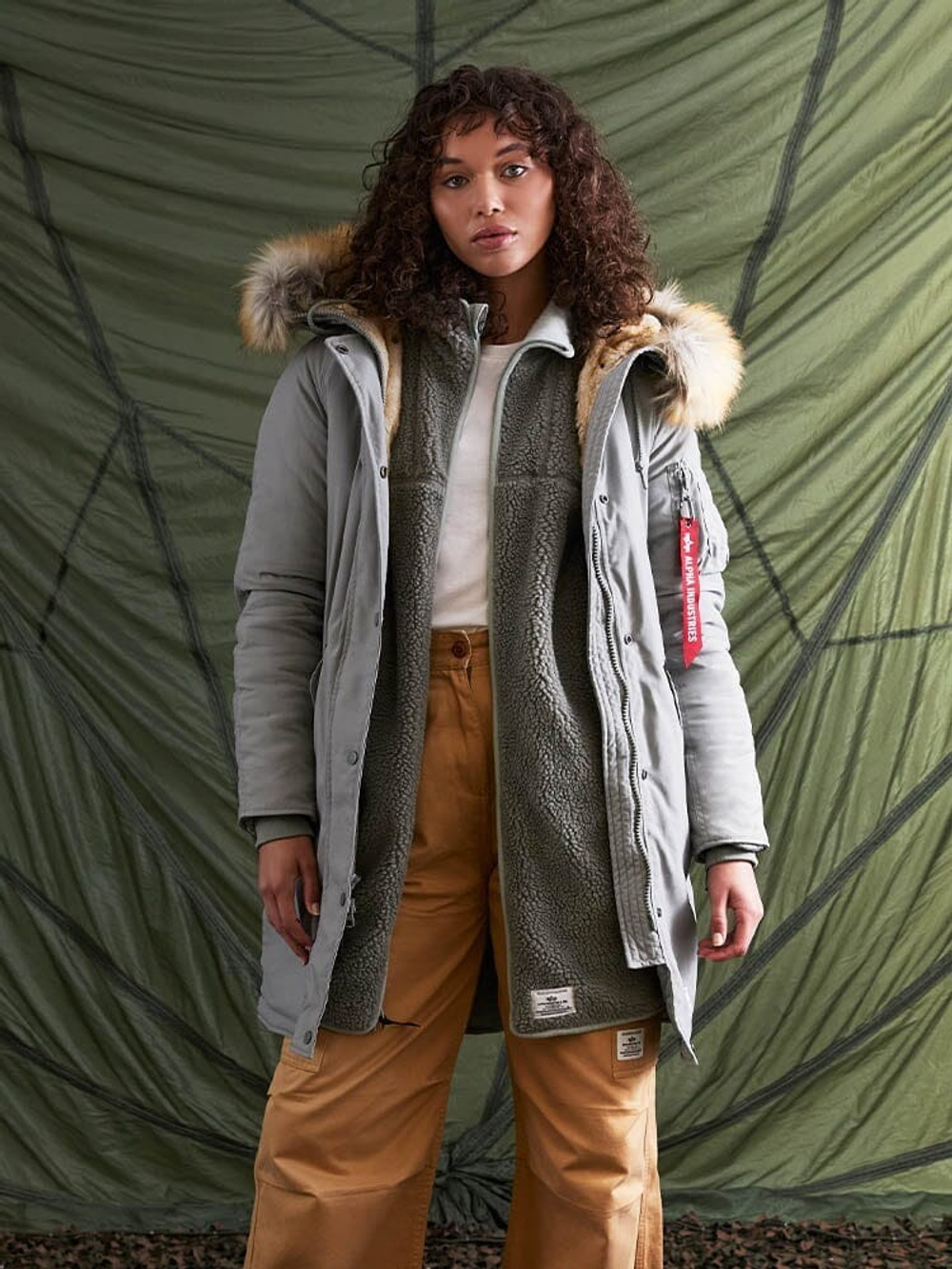 Куртка утепленная женская ALPHA INDUSTRIES ELYSE GEN II PARKA W