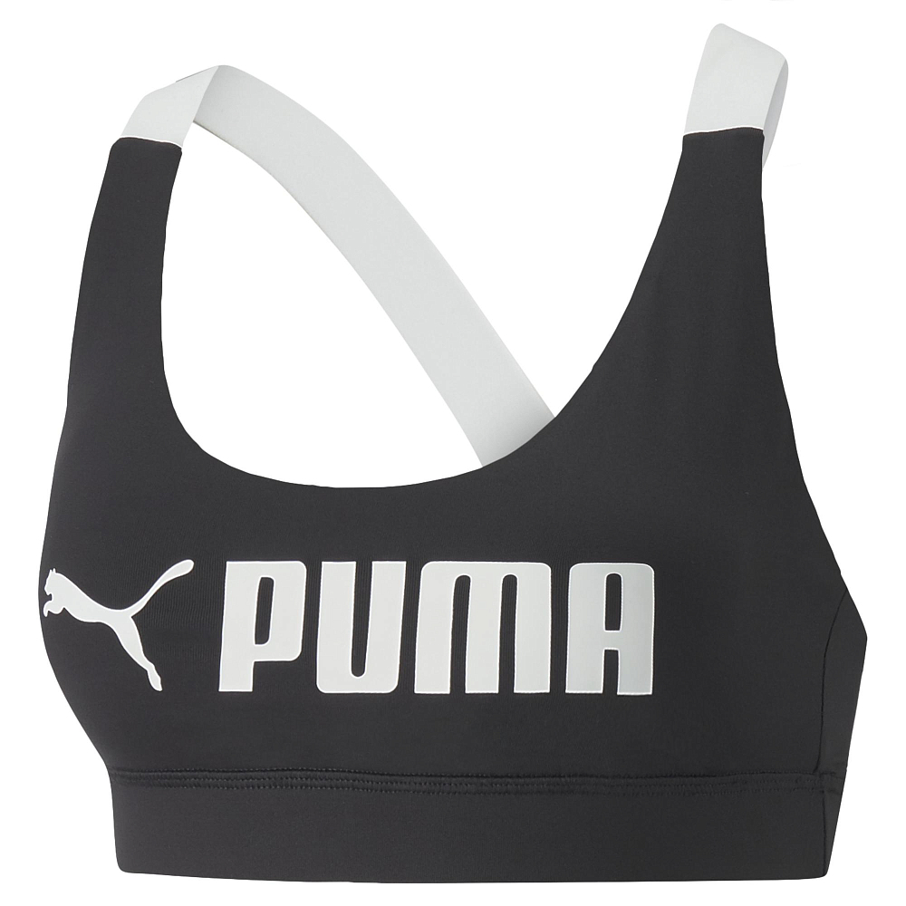 Женский топ-бра PUMA Mid Impact Puma Fit Bra