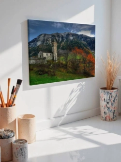 Картина на стену 40 X 50 Горный пейзаж