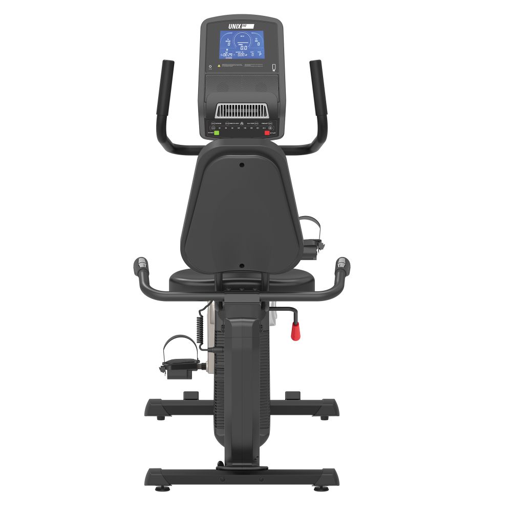 Горизонтальный велотренажер UNIX Fit B-1250 PRO (7&quot; LCD)