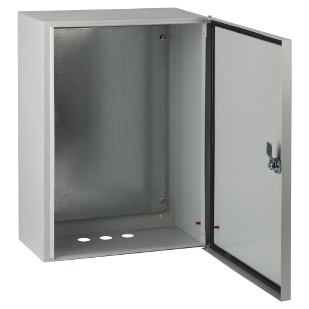 Корпус металлический ЭРА ЩМП-1-0 (395х310х220) IP54 У2 серый | Корпуса металлические с монтажной панелью