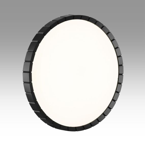 Настенно-потолочный светодиодный светильник Sonex Pale Atabi Black 7649/DLN