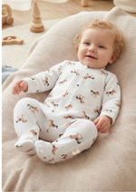 1400-325 Комбинезон на молнии (лошадки)