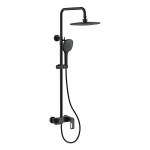 Душевая система Black&white Gravity GL-9102-MB черная матовая