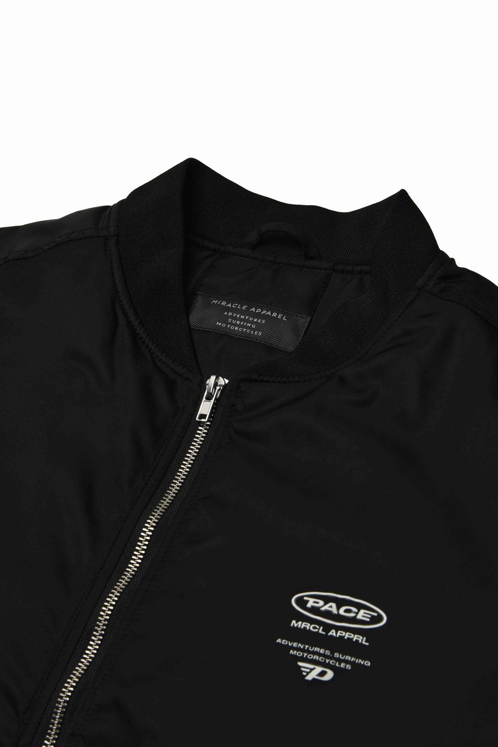 Купить Бомбер Miracle Apparel мужской черный Бомбер Miracle Apparel мужской черный