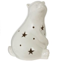 GAEM Фигурка декоративная "Медведь" с подсветкой (2хLR44), L10 W11 H15 см